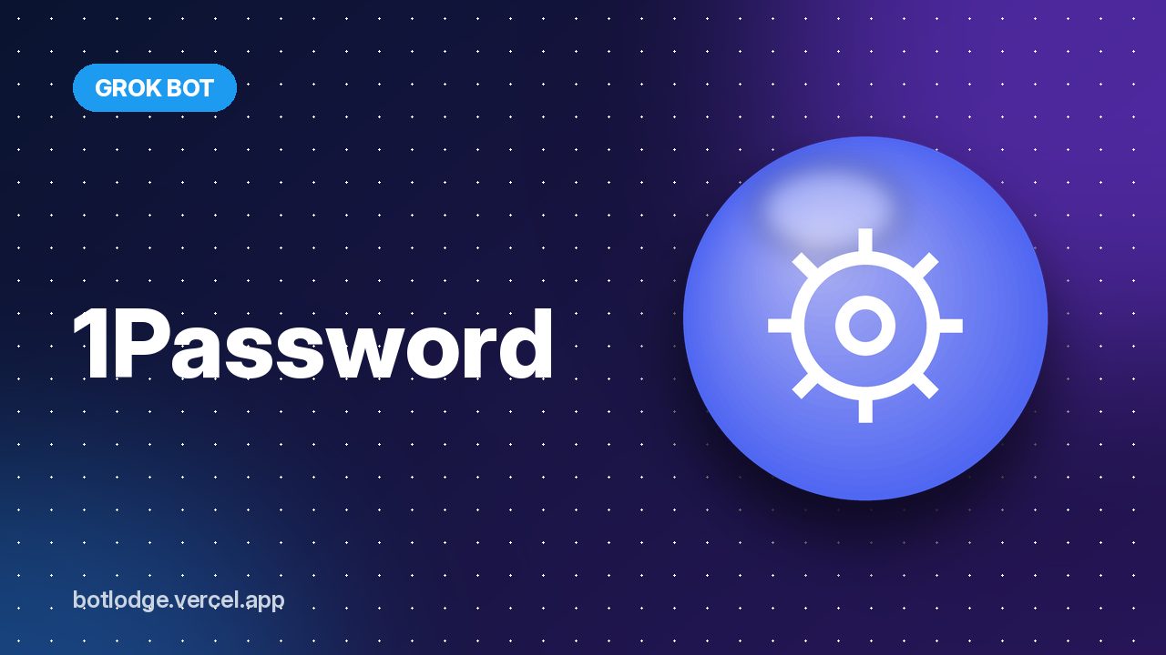 1Password: logins without sharing passwords