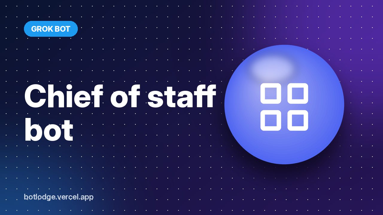 Chief of staff bot: a 10-step build from draft to routine