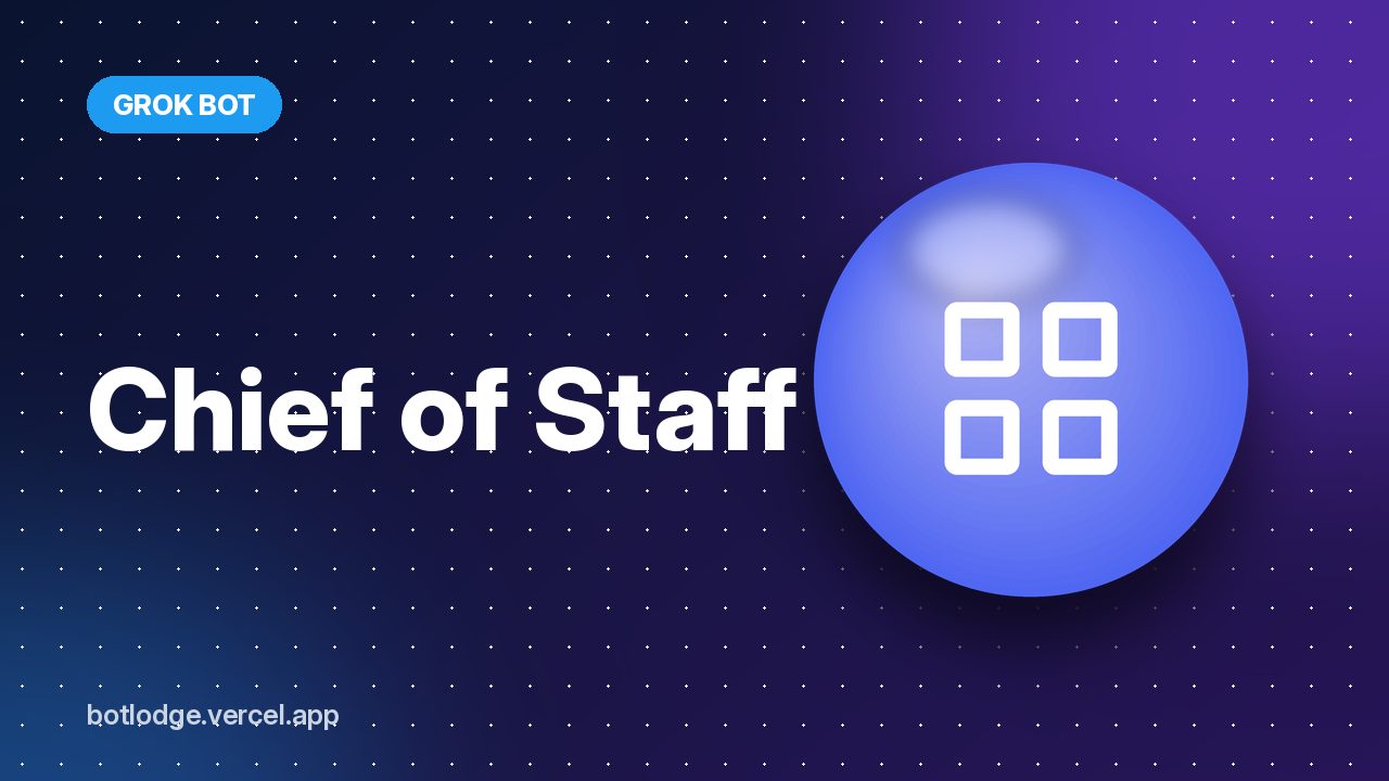 Chief of Staff: one bot that manages your other bots