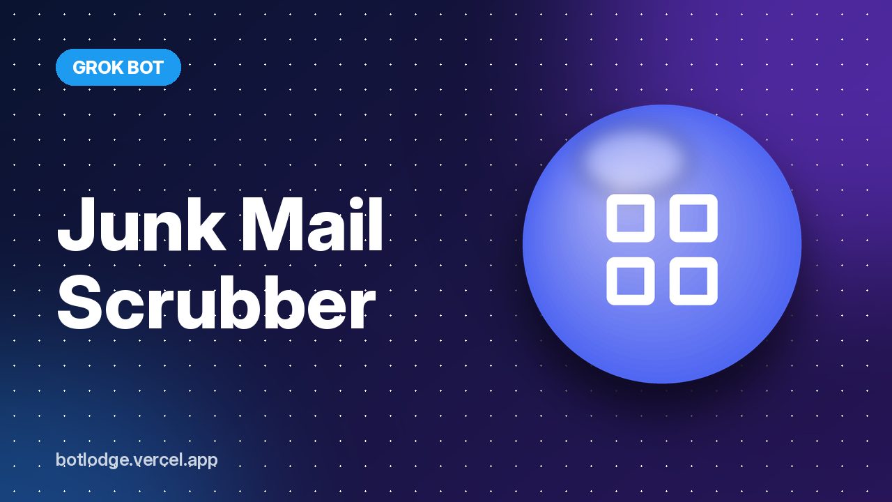 Junk Mail Scrubber: file US junk mail opt-outs for you