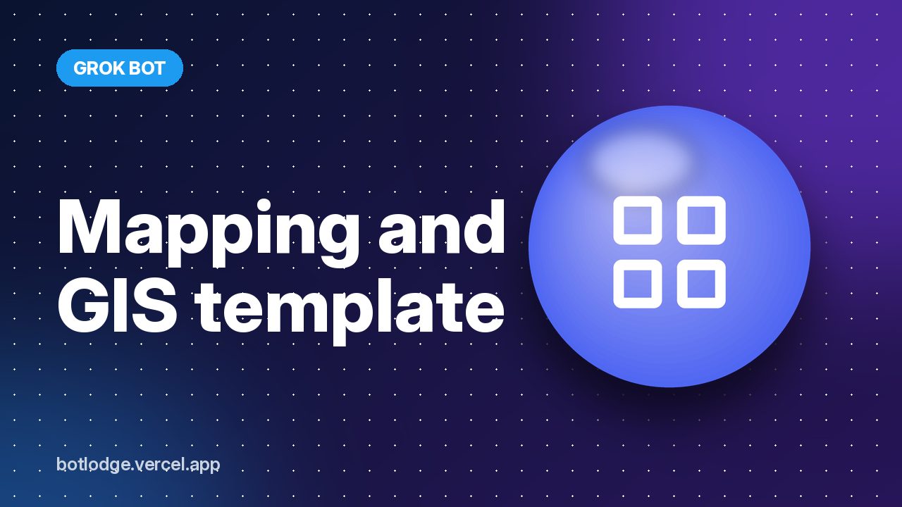Mapping and GIS template (RustGIS)
