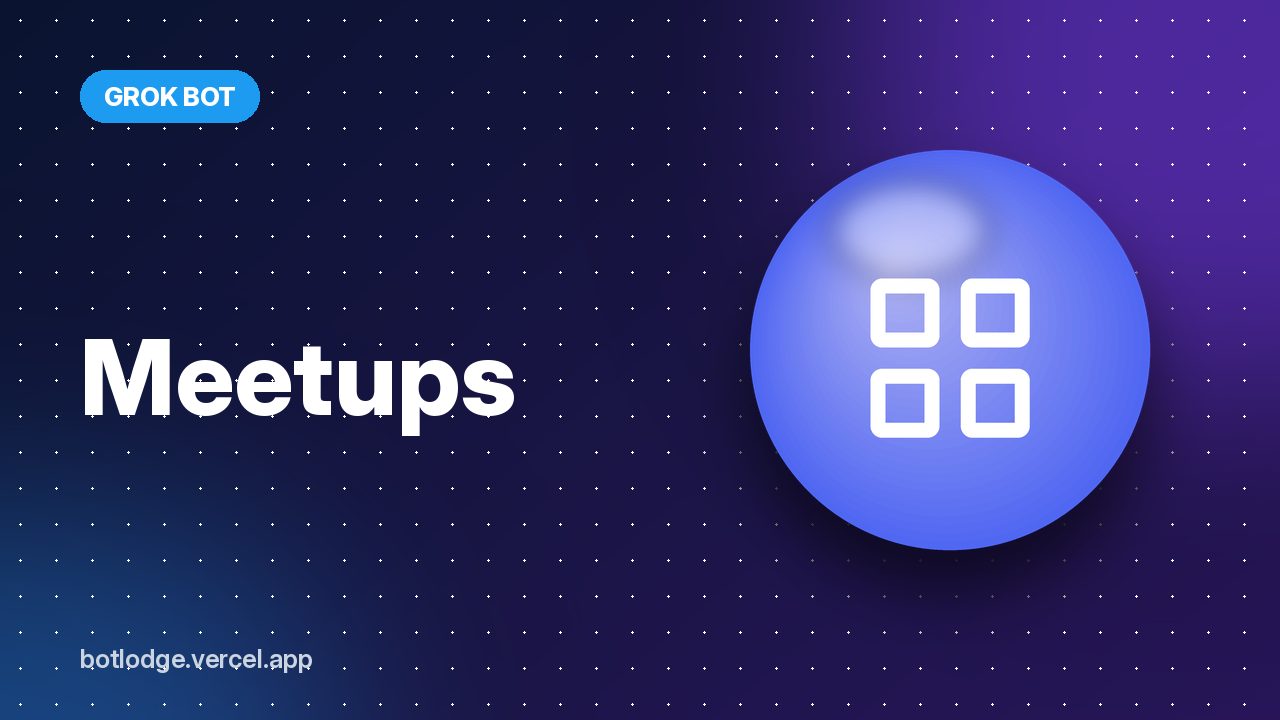 Meetups: local events matched to your interests