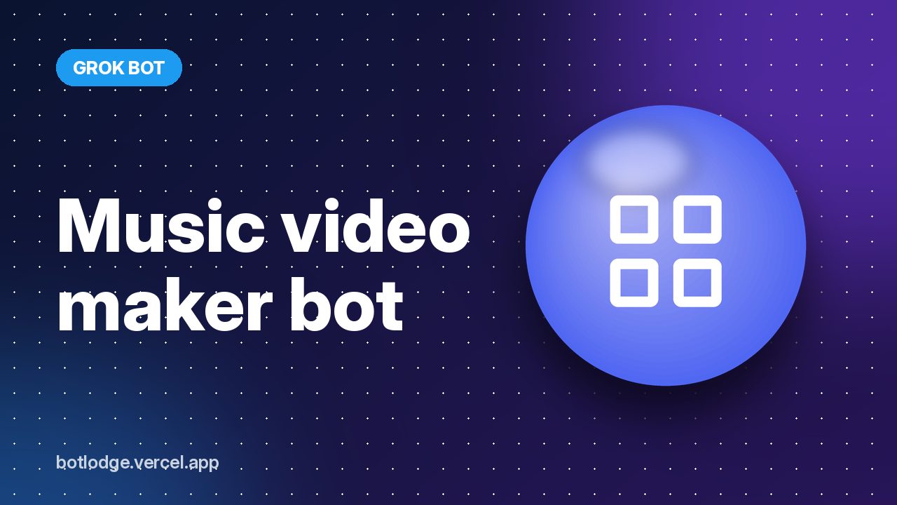 Music video maker bot ("Claudia")