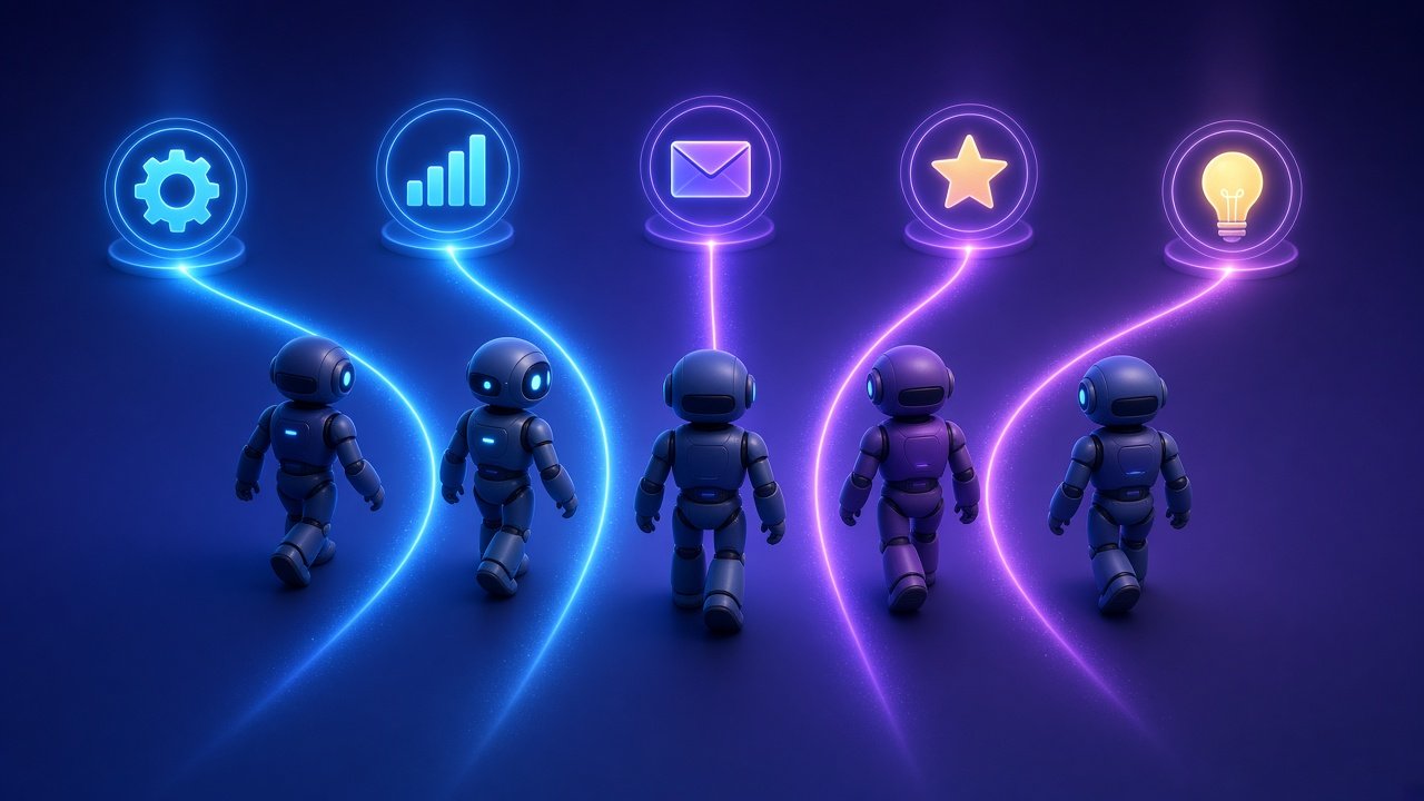 Send your bot team off to improve one thing each
