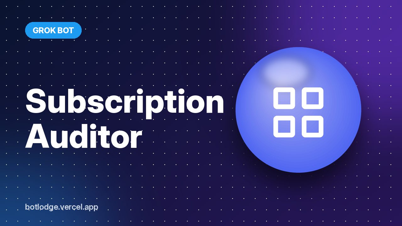 Subscription Auditor