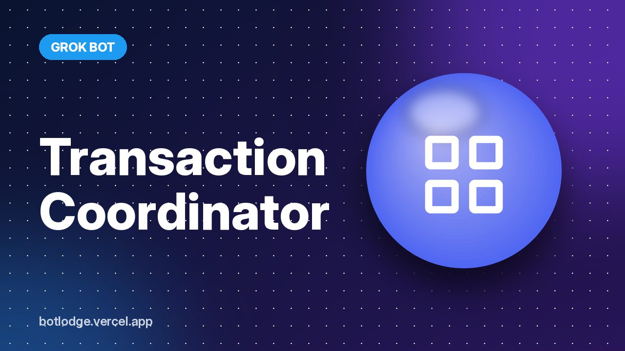 Transaction Coordinator: escrow dates and documents for real estate agents