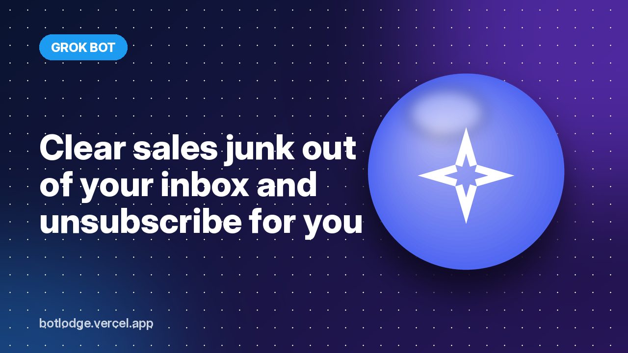 Clear sales junk out of your inbox and unsubscribe for you