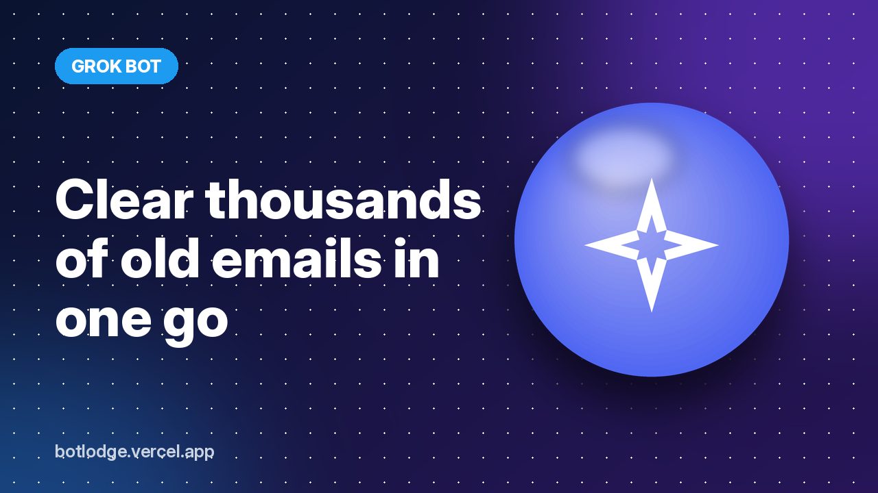 Clear thousands of old emails in one go