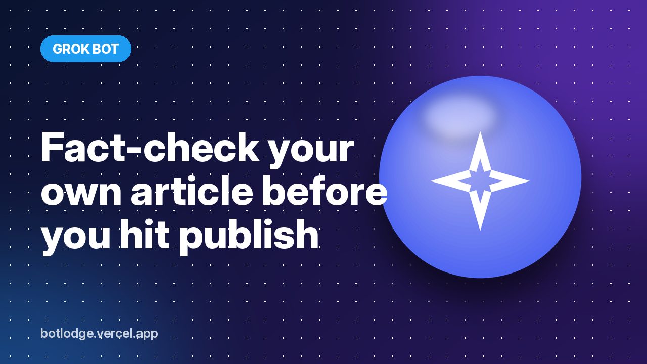 Fact-check your own article before you hit publish