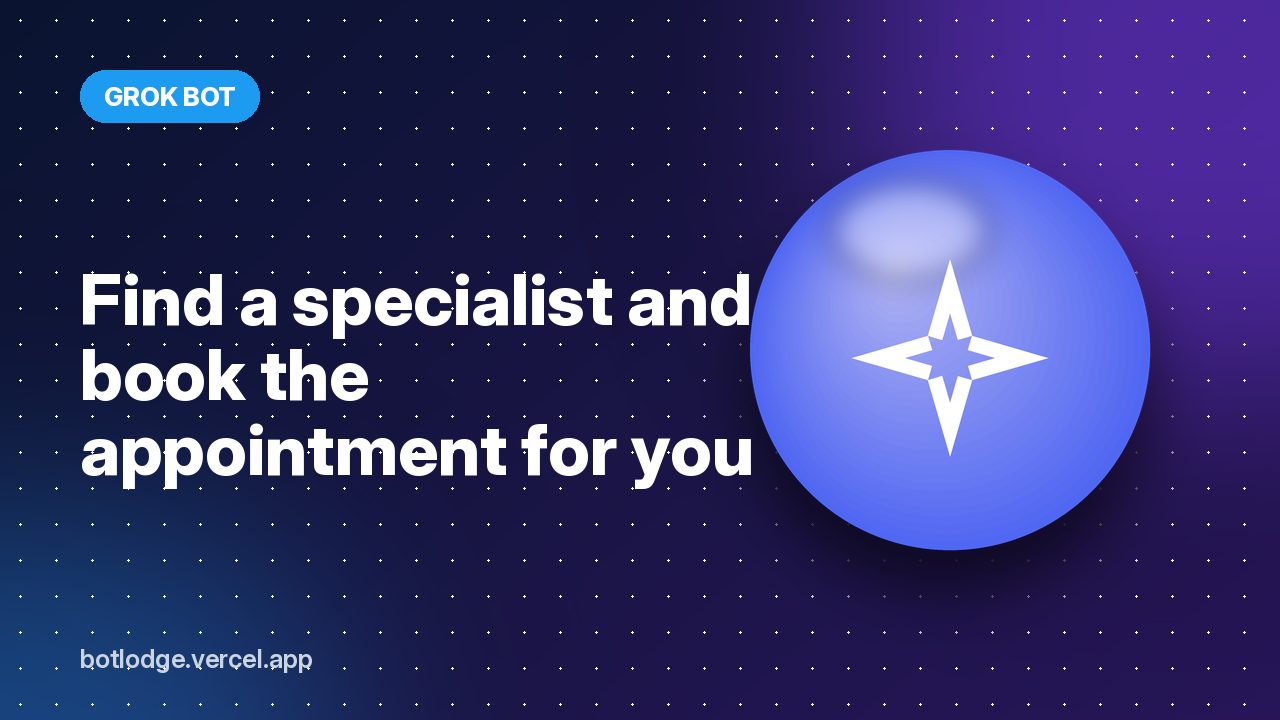 Find a specialist and book the appointment for you