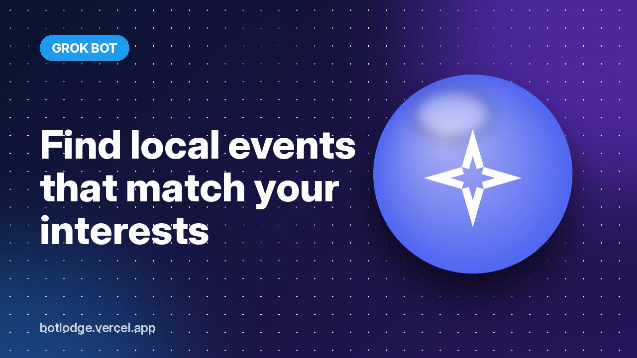 Find local events that match your interests